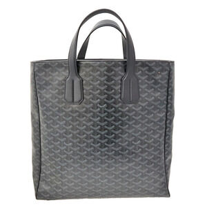 GOYARD Sac Voltaire Canvas Herringbone Handbag
